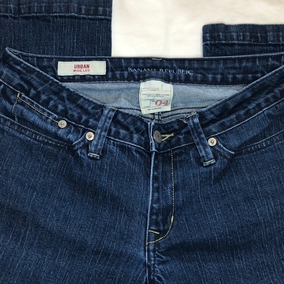 Banana Republic Denim - Banana Republic Urban Wide Leg Jeans
